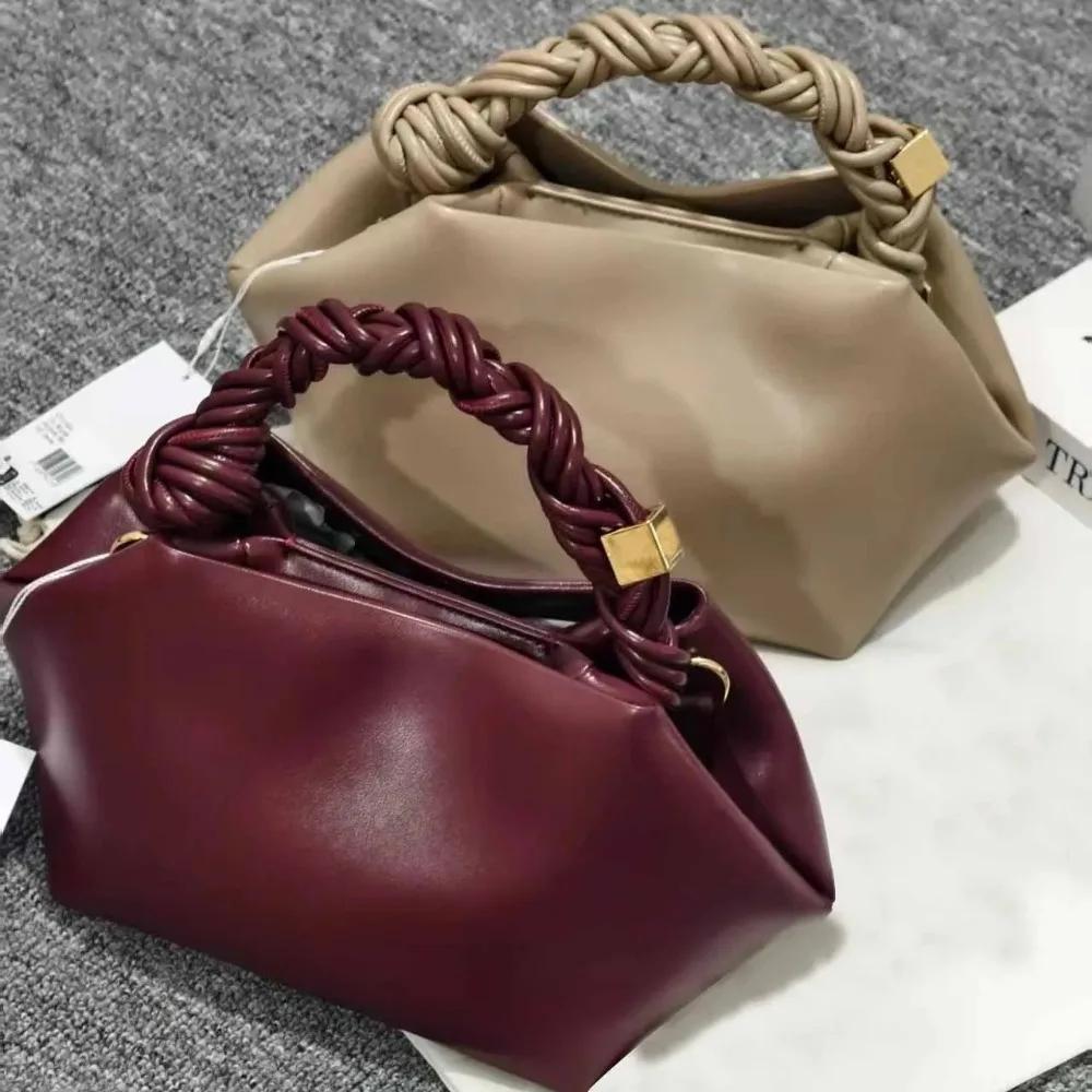 Sac à bandoulière décontracté hexagonal tressé pour femme, style parisien, collection sensation prem