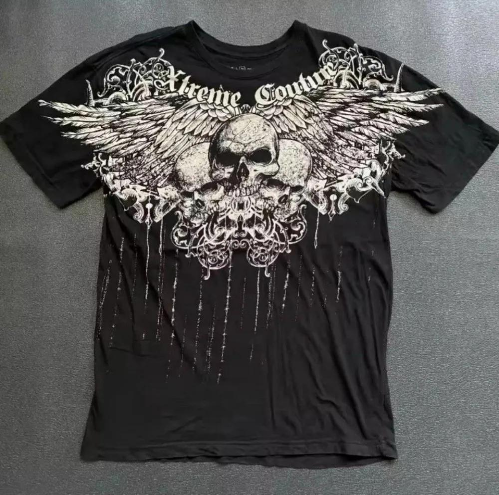T-shirt col rond confortable et respirant pour hommes européens et américains, mode d'été avec lettr