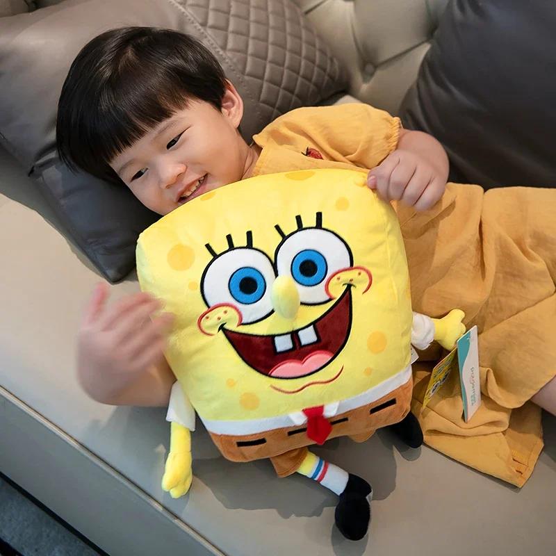 Anime peluche poupée Bob l'éponge Peluches poupée Squarepants Patrick étoile calmaraire Eugene Krabs