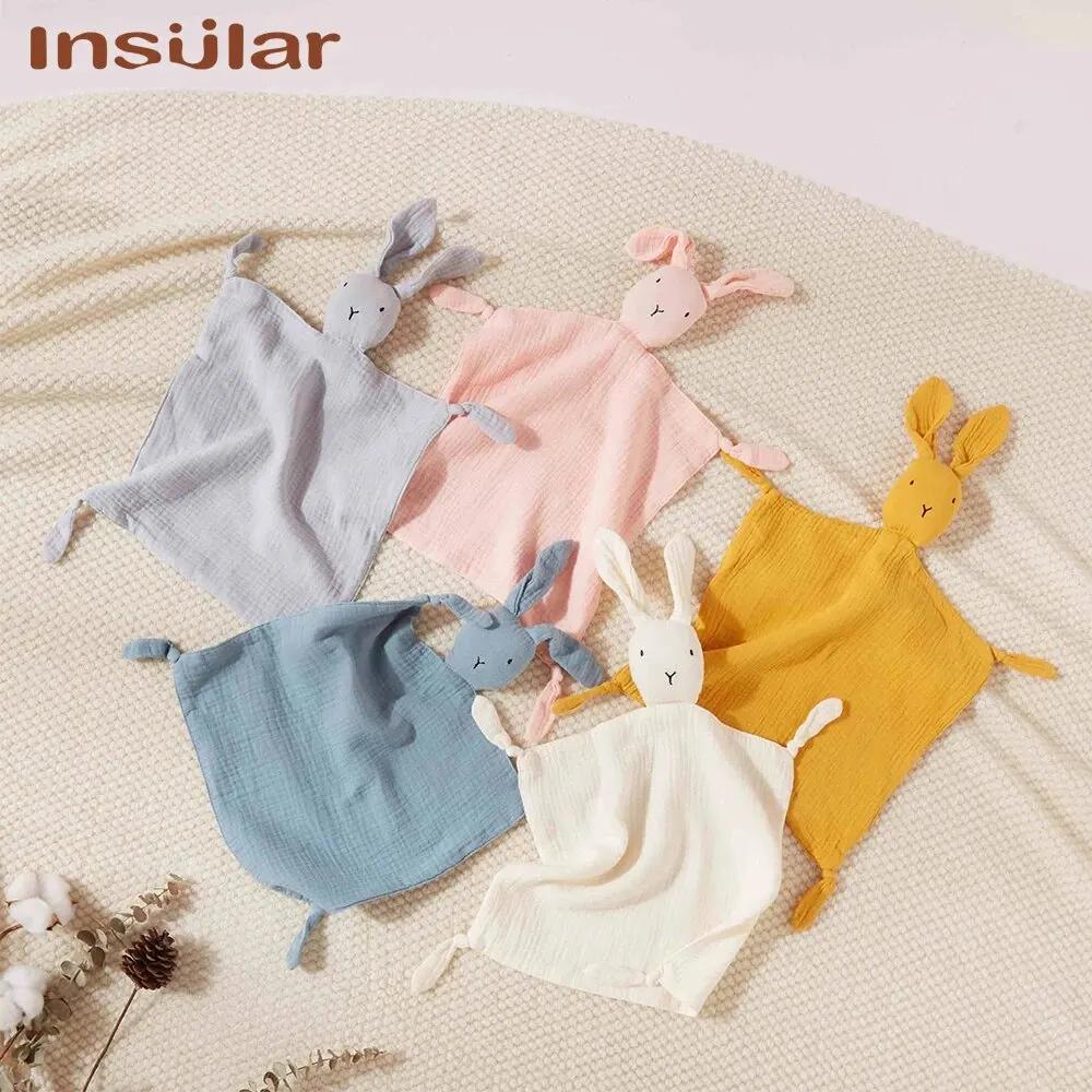 Mousseline bébé confort serviette coton couette couverture douce nouveau-né dormir poupées enfants m