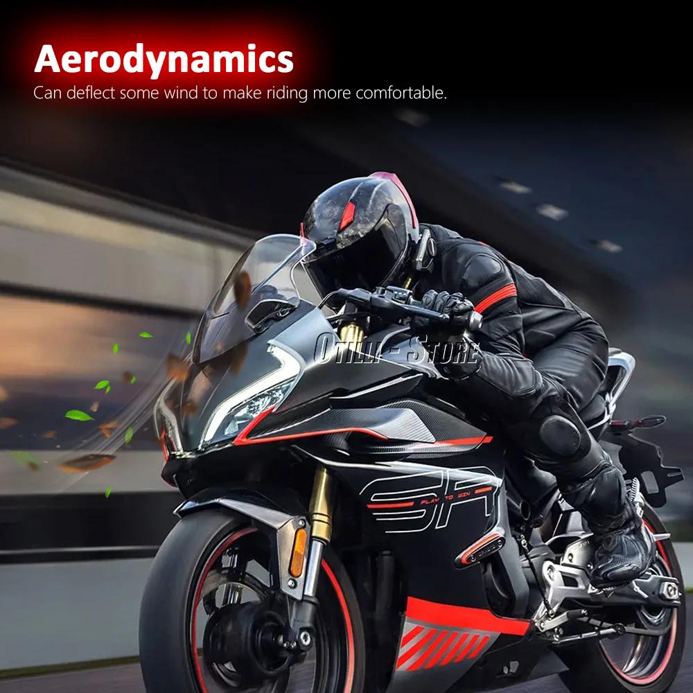 Pare-brise de moto, nouveau pour CFMOTO 450 SR 450SR 450sr 450 sr 2022 2023, rétroviseurs, aile de v