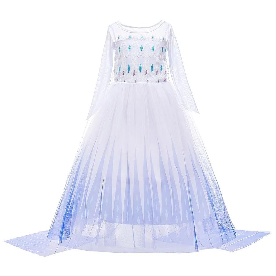 Robe de princesse pour filles, Costume de Cosplay Elsa Anna pour enfants, Jasmine Belle cendrillon a