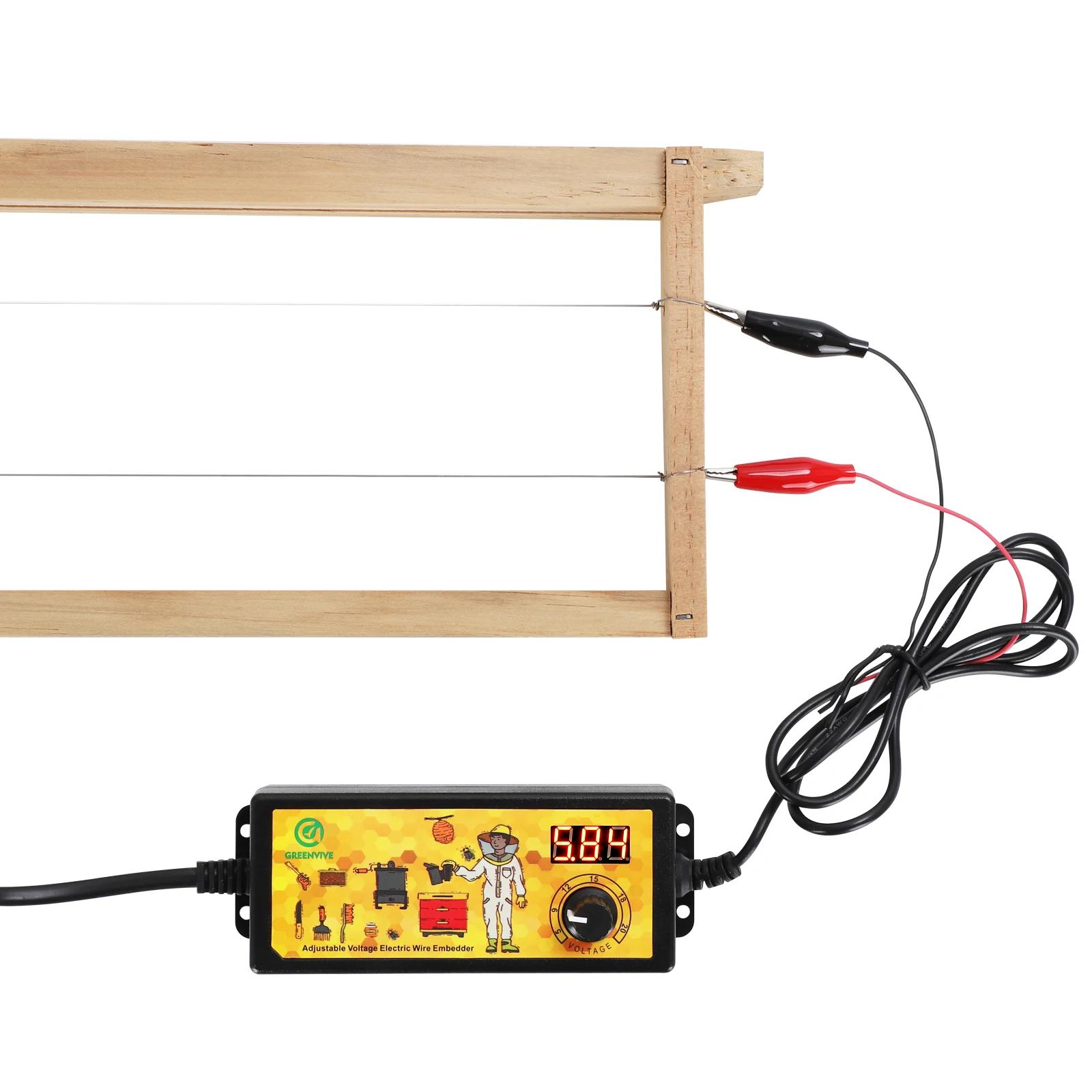 Dispositif de chauffage électrique pour apiculture, température numérique réglable, équipement d'ins