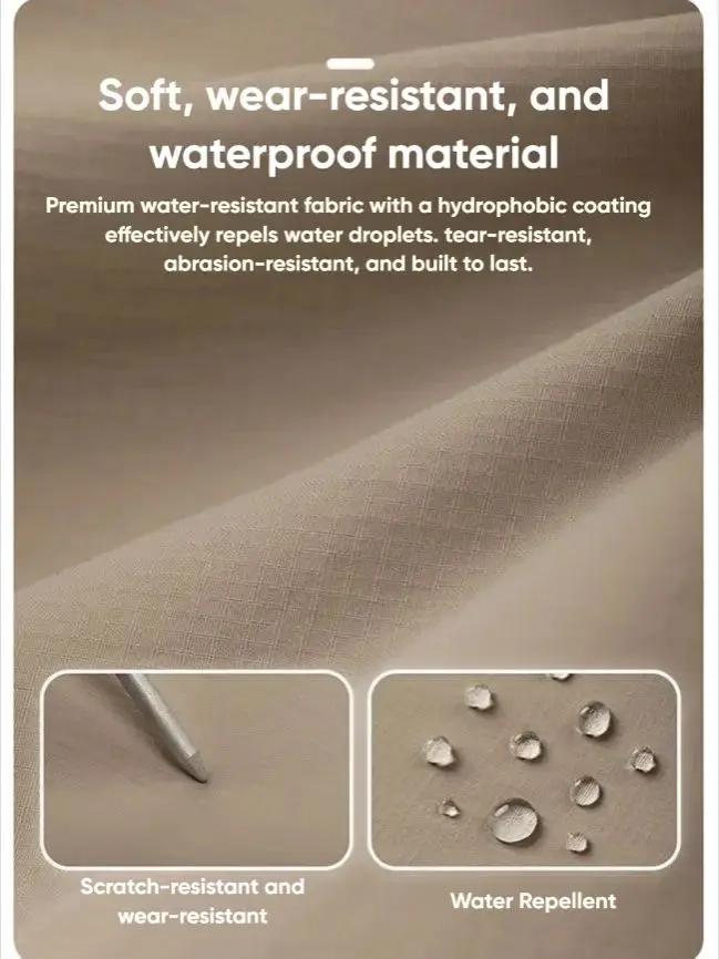 Grand sac à dos imperméable en nylon avec cordon de serrage pour hommes et femmes, compartiment pour