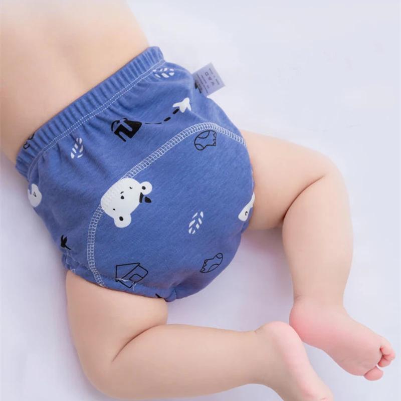 Pantalons d'entraînement pour nouveau-né, Shorts pour bébé, sous-vêtements lavables, couche-culotte 
