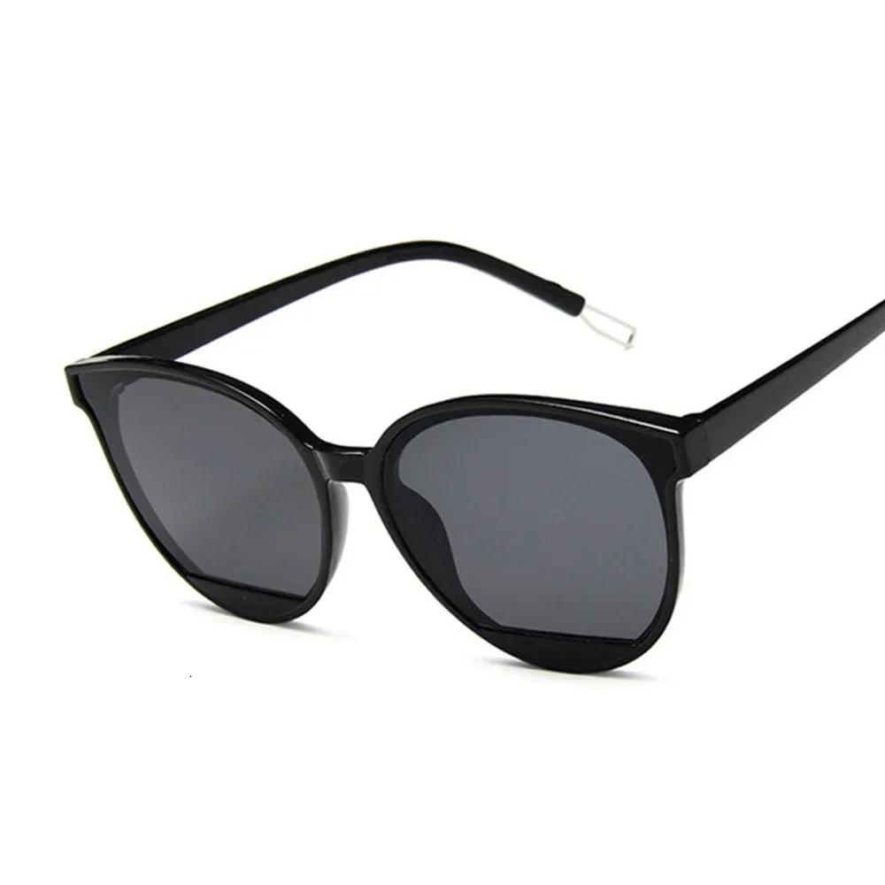 Lunettes de soleil UV400 pour femmes, nouvelle collection 2025, vintage, métal, miroir, classique, v