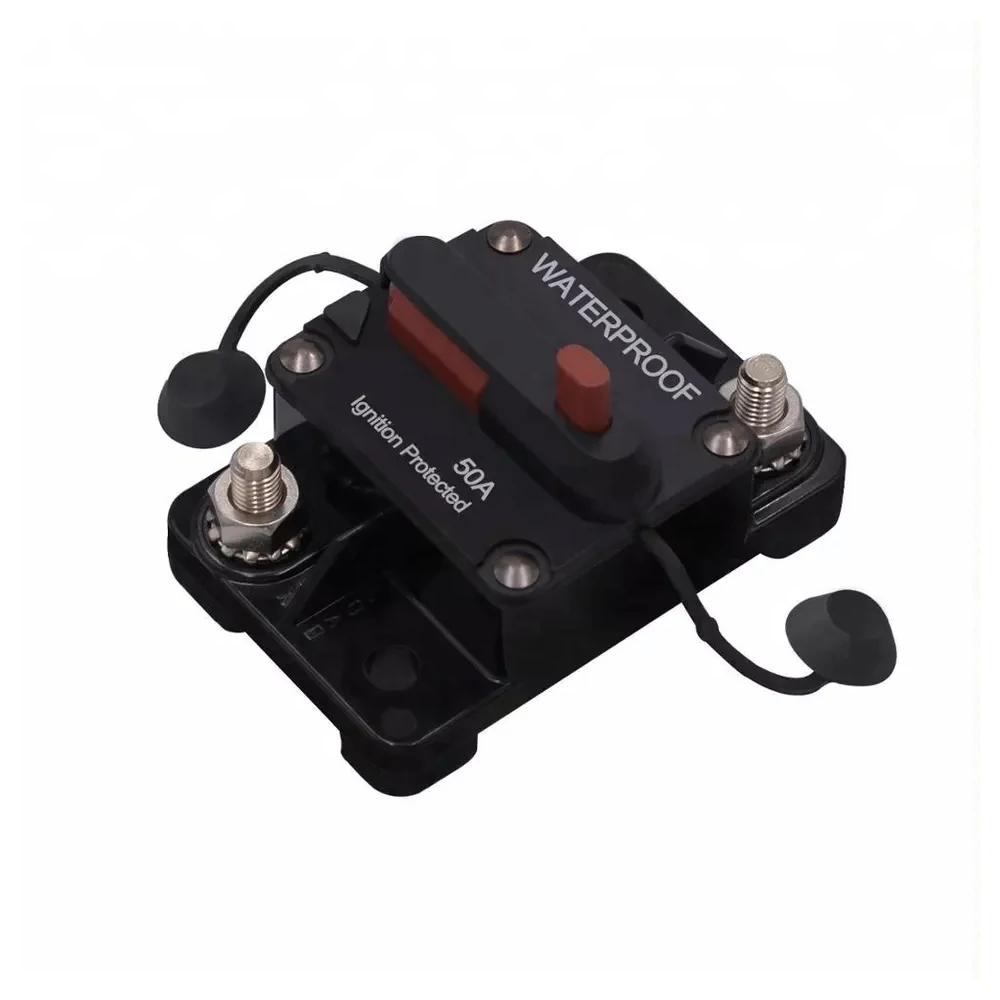 Disjoncteur 12-48V DC, réinitialisation du fusible 30A 40A 50A 60A 70A 80A 100A 120A 150A 200A 250A 