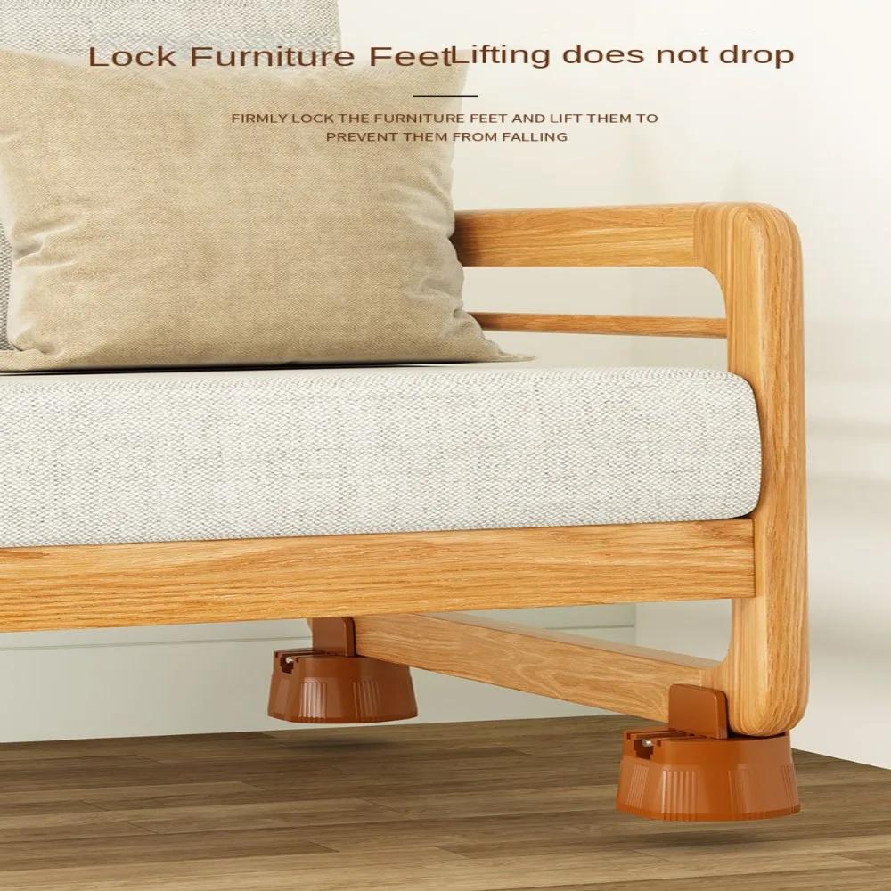 Rehausseurs de pieds de table, coussin de lit, élévateur de chaise, élévateur de jambe, coussins non