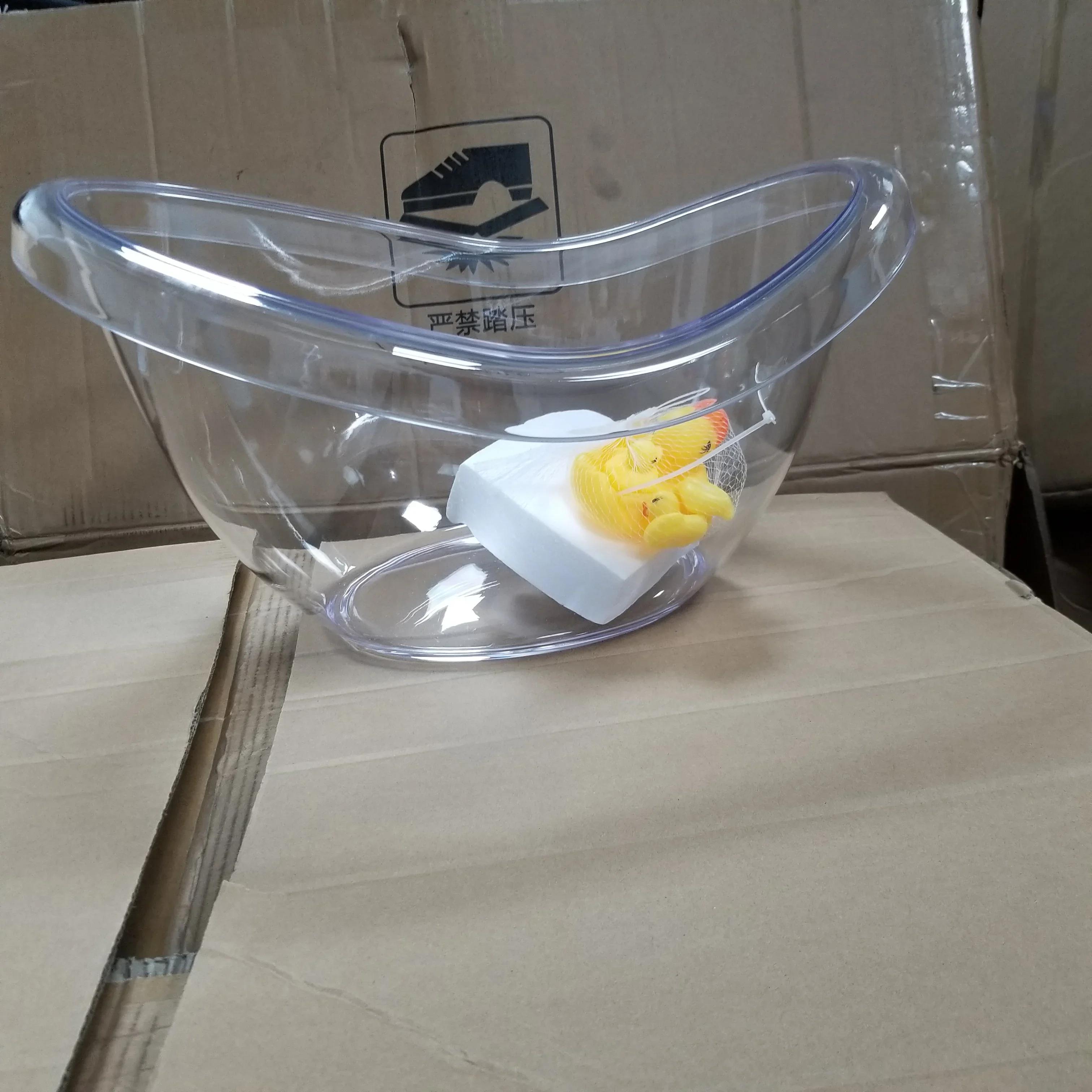 Accessoires de photographie pour nouveau-nés, baignoire à lait en acrylique pour bébé, douche de tre