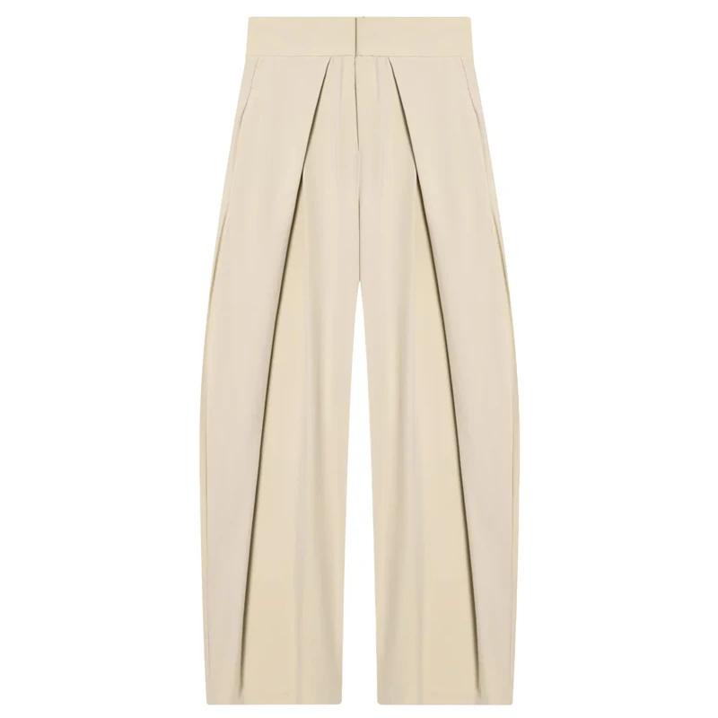Pantalon Baggy femme pantalon rayé pantalon à jambes larges dames mode décontracté y2k pantalon 2025
