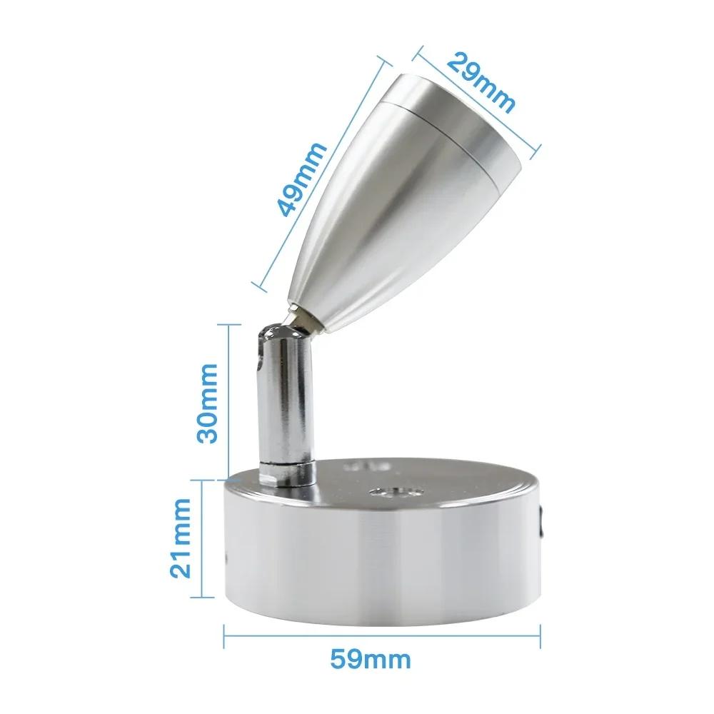 2/1 pièces DC 12-24V voiture intérieur LED lecture Spot lumière RV bateau caravane camping-car cheve