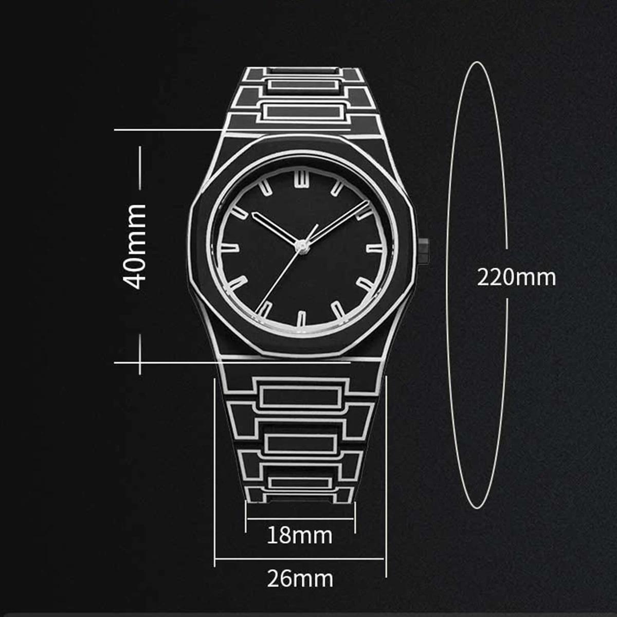 2025 nouveaux hommes créatifs montre en Silicone VA VA VOOM marque mouvement à Quartz lignes créativ