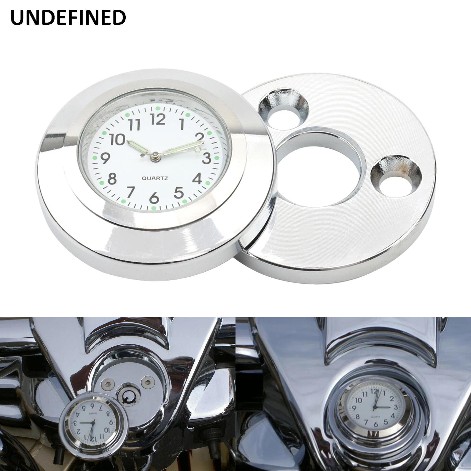 Couvercle d'Horloge de Verrouillage de Fourche pour Harley Road King FLHR/I FLHRC/I FLHRSE 1994-2022