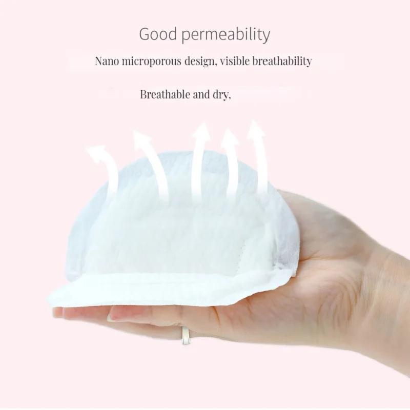 Coussinets allaitement jetables respirants fins super absorbants coton confort maman