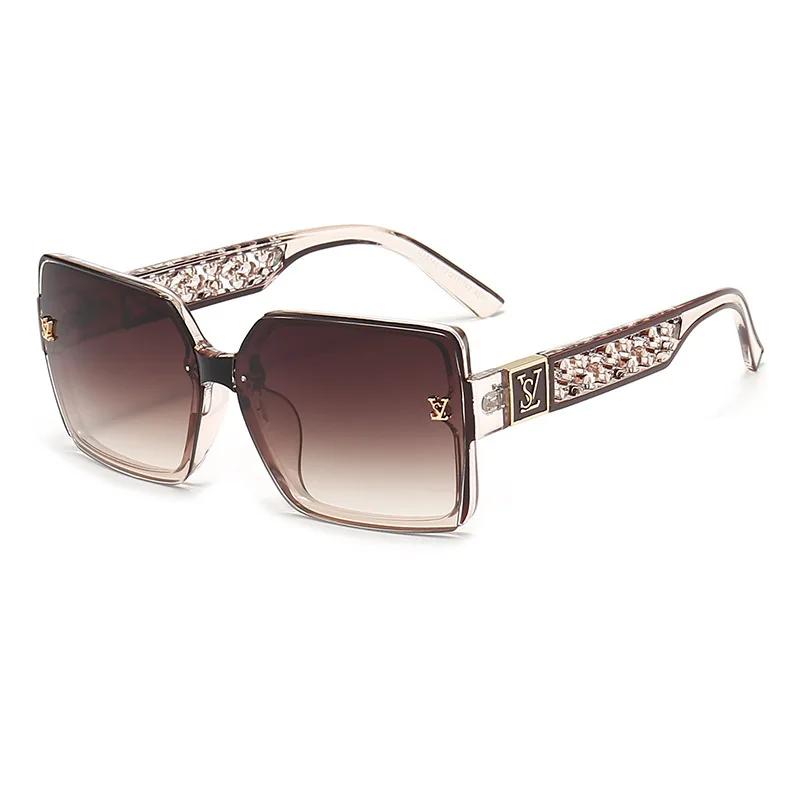 Nouvelles Lunettes de Soleil Glamour 2026 pour Femmes et Hommes – Design Oversize Tendance, Verres C