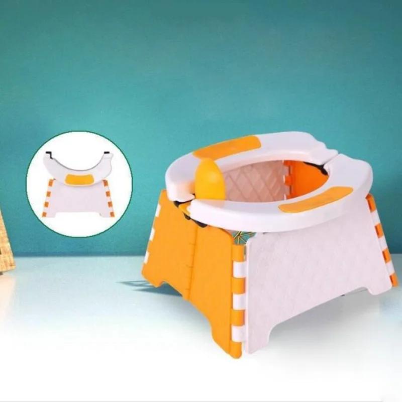Nouveau Petite toilette de voiture portable pliable de voyage en plein air pour enfants