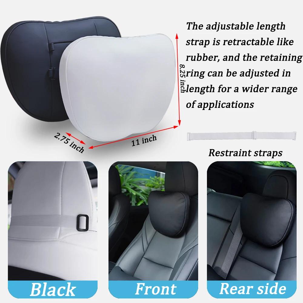 OULEX – oreiller appui-tête de siège de voiture, pour Tesla 19 – 2025 Model3/Y, coussin de soutien d