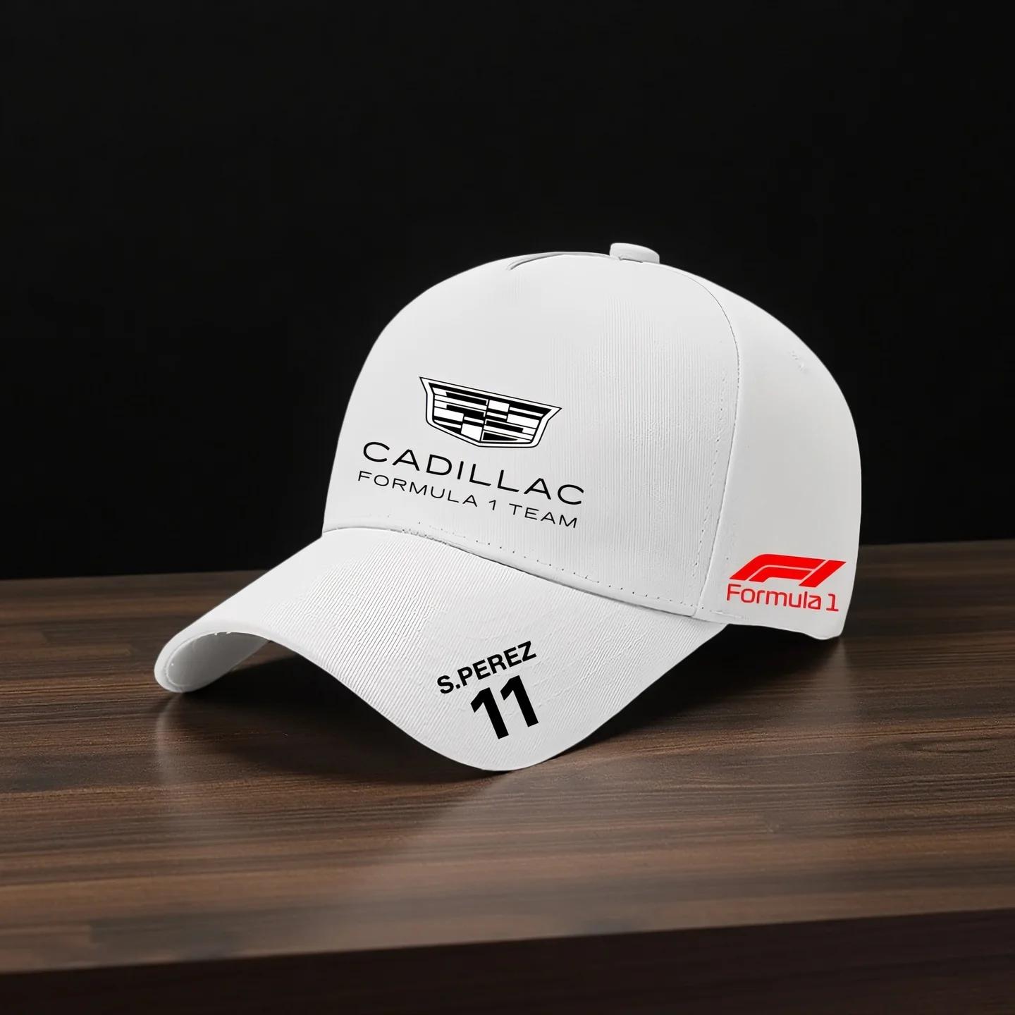 Casquette de baseball Cadillac F1 Team Formula Racing, casquette de supporter, casquette de sport d'