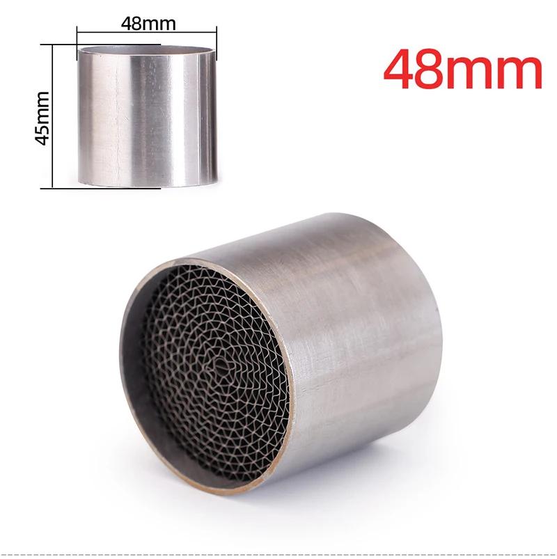 Catalyseur universel avant et mi-fin pour moto, 35/42/45/48/50/53MM, DB Killer pour silencieux d'éch