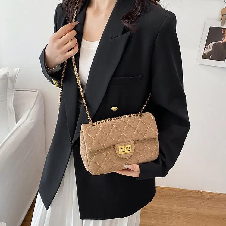Sac à langer en cuir élégant et décontracté pour femme, grande capacité, texturé, style rétro origin