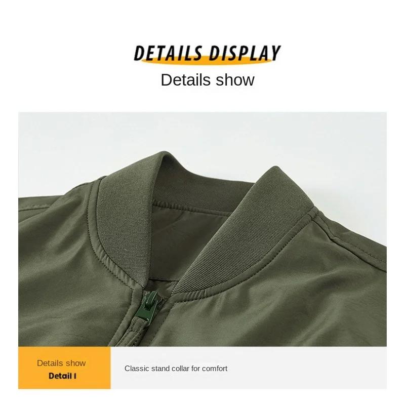 Jeep esprit pilote veste extérieure col montant vêtements de travail costume de baseball hommes prin