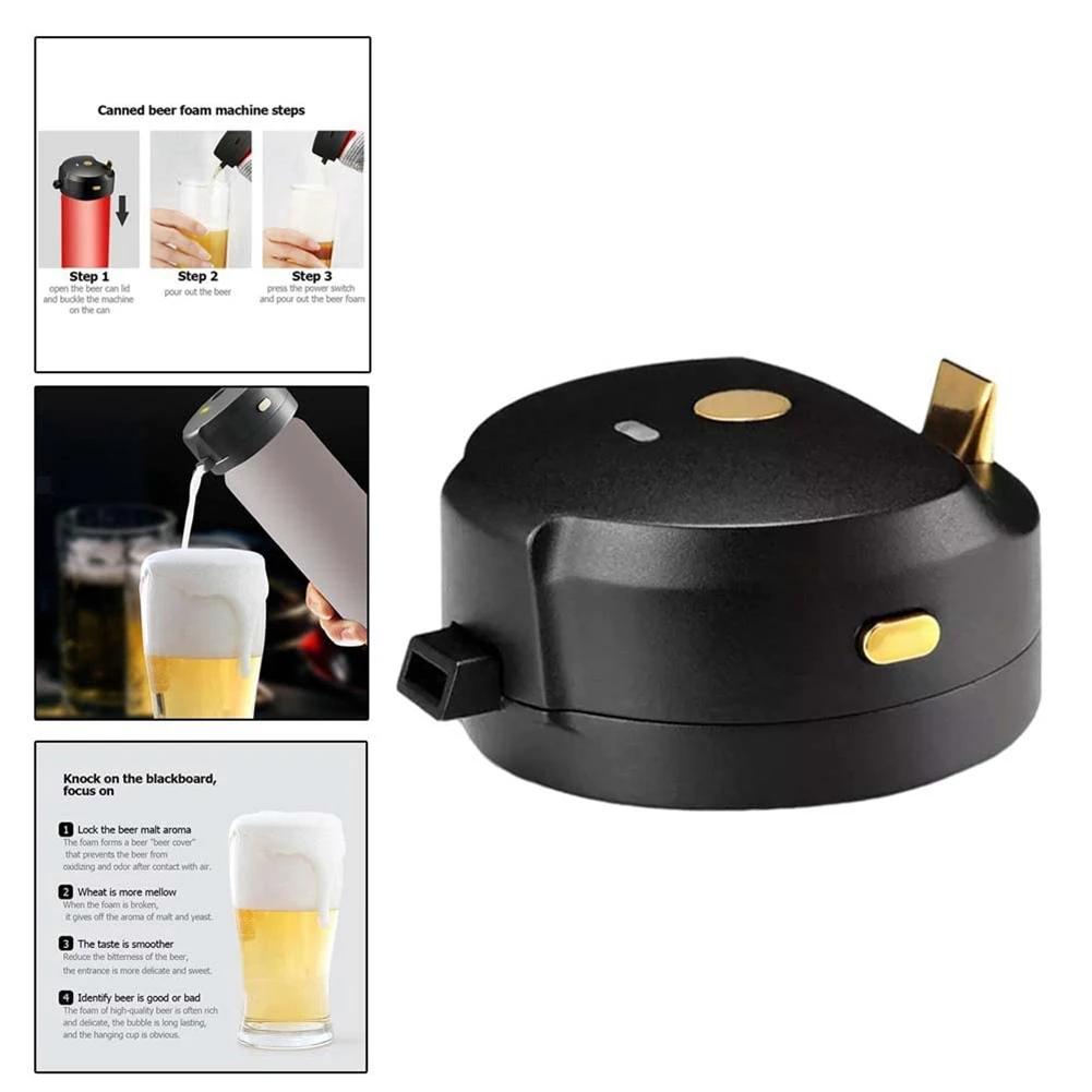 Machine à mousse de bière en conserve portable, utilisation spéciale pour la bière en conserve, mach