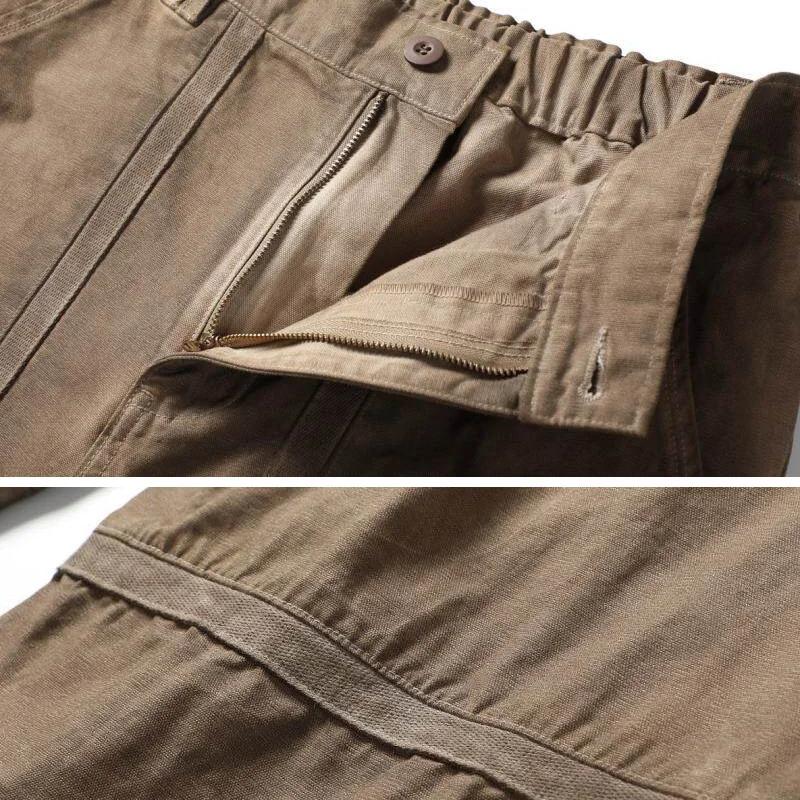Pantalon baggy décontracté pour hommes, streetwear, mode, conception sale, jambe large, piste, panta