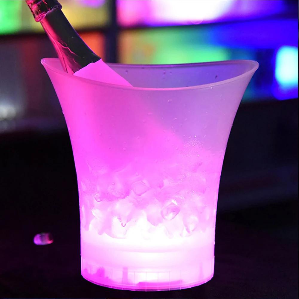 Bars décoratifs en plastique étanches à LED, bière champagne, glace, boîtes de nuit, fête, nouveau, 