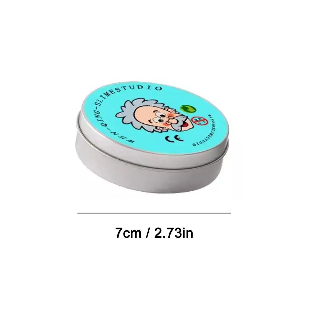 Jouets de décompression liquides non-newtoniens colorés, pâte à modeler transparente et élastique, n