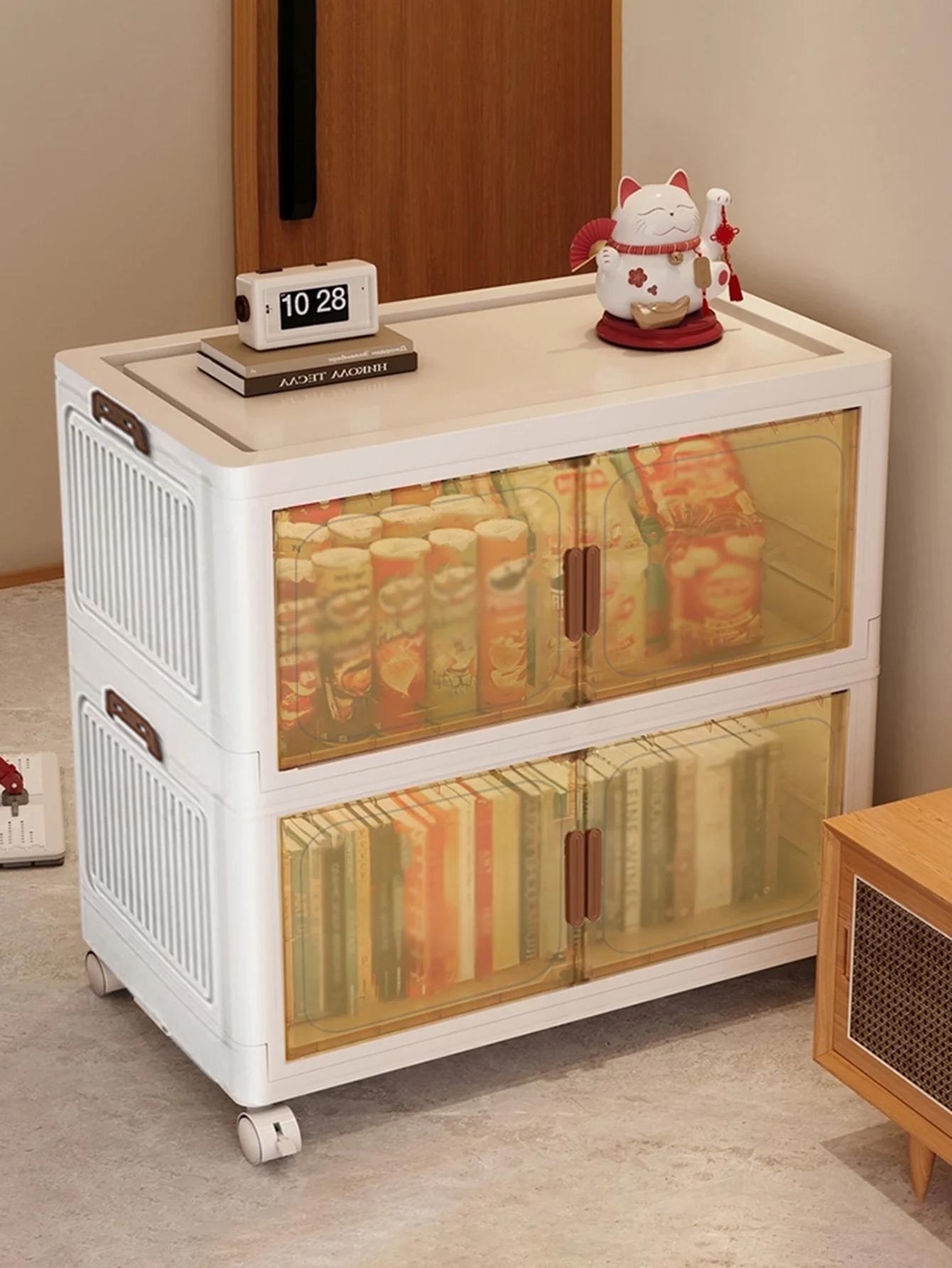 Bacs de rangement en plastique de 45 à 5 couches avec couvercles, conteneurs de rangement empilables
