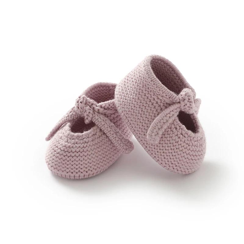 Chaussures en tricot pour bébé de 0 à 18 mois, bottes de lit pour nouveau-né, garçon et fille, acces