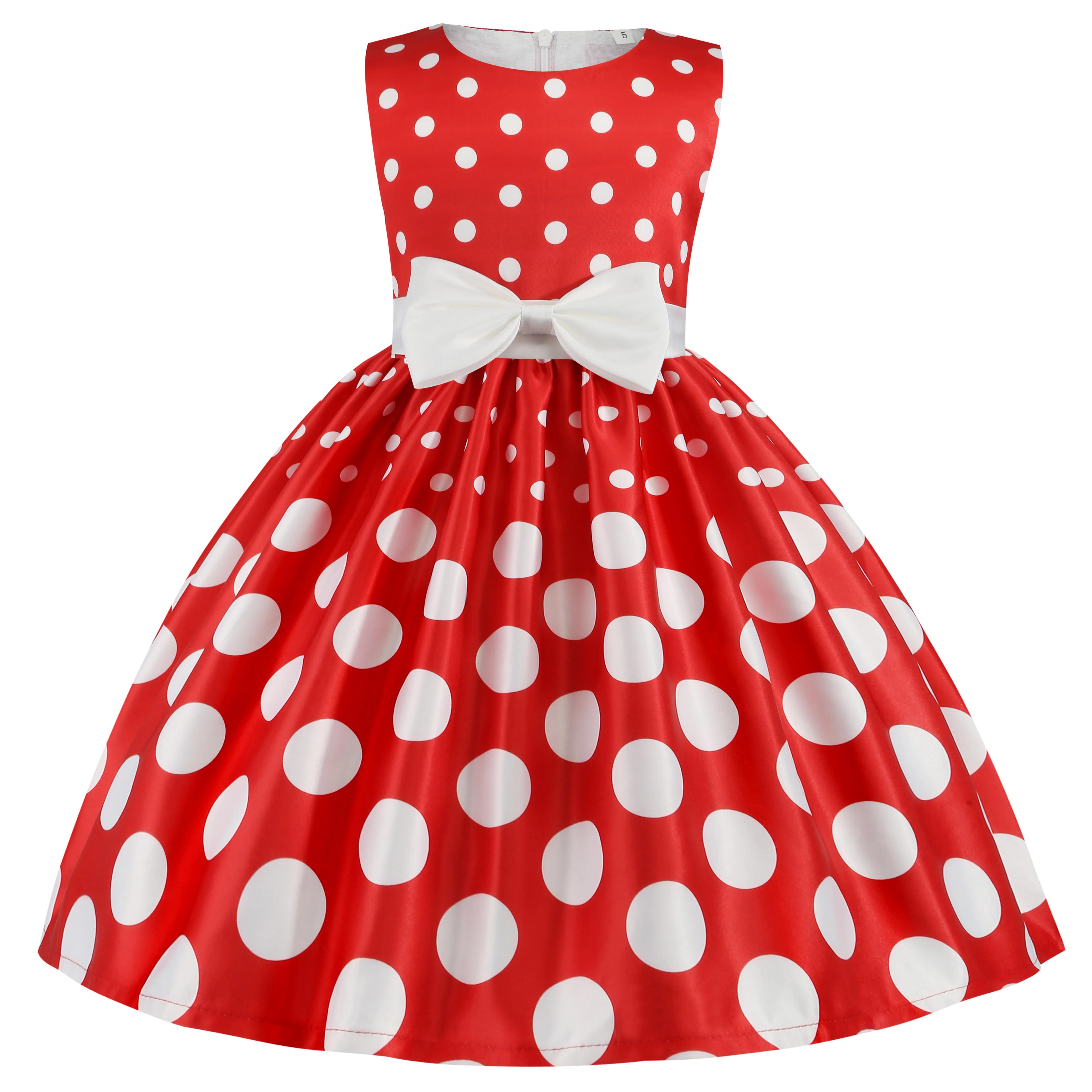 Nouvelle Robe pour Filles 2026 – Robe sans Manches en Tulle avec Pompons, Robe de Princesse en Dente
