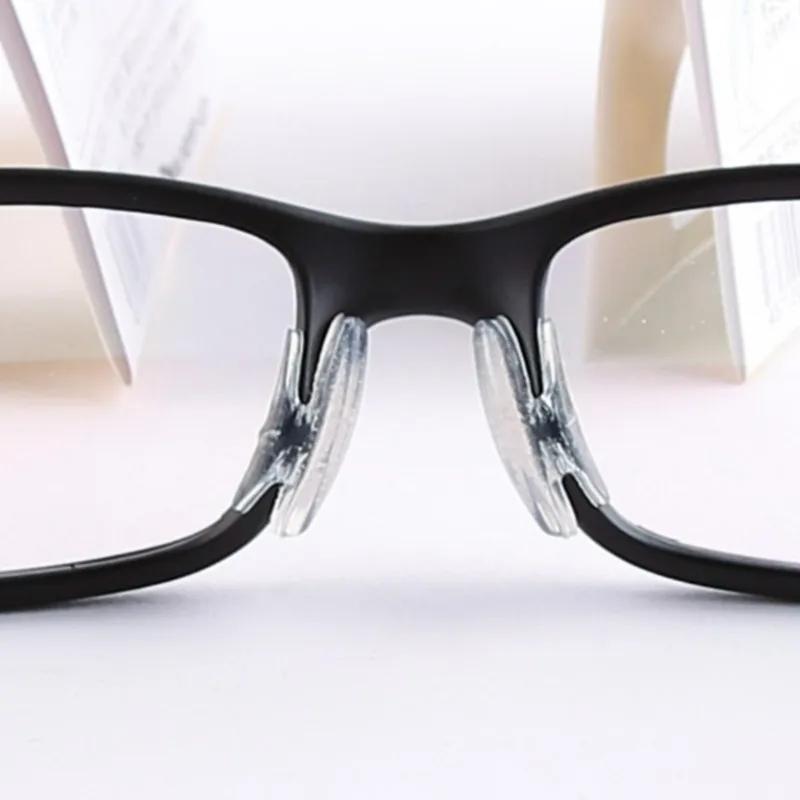 Lunettes transparentes, plaquette nasale, Support de nez antidérapant, lunettes longue durée, Suppor