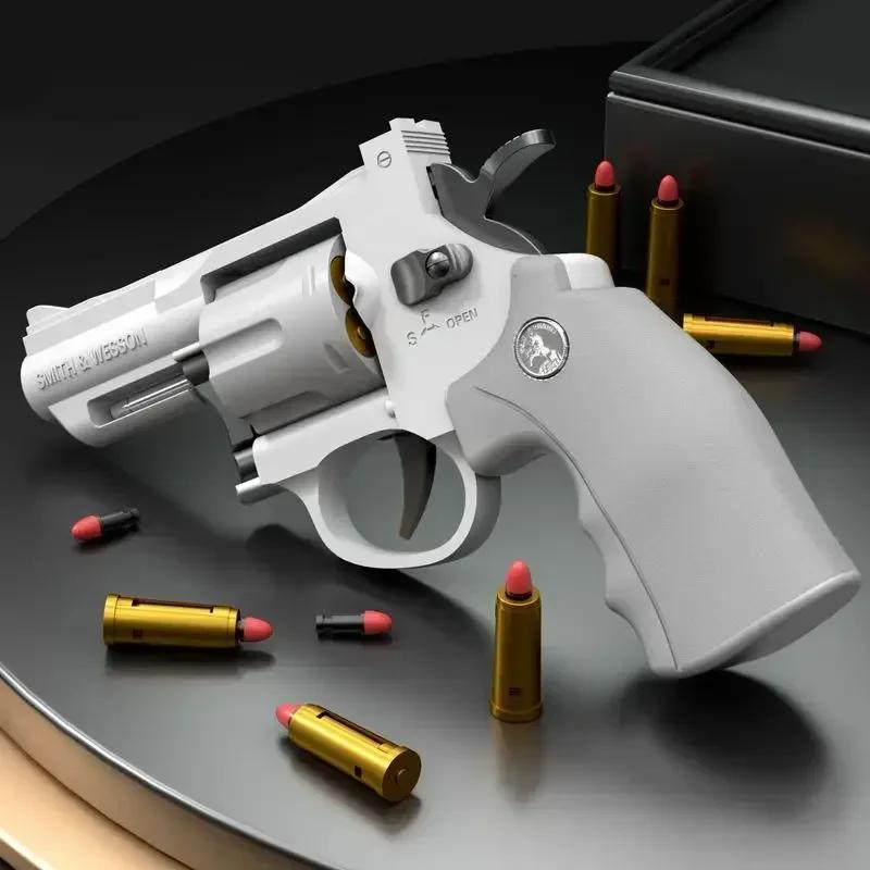 ZP5 357 pistolet lanceur de Revolver EVA balle de fléchette souple jouet pistolet Airsoft CS jeu de 