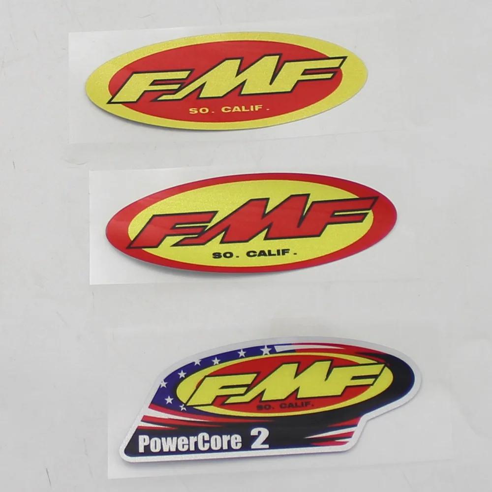 FMF autocollants donc calif PowerCore 2 moto tuyau d'échappement décalcomanies universelles pour mot