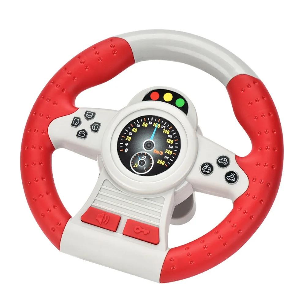 360 °   Volant de simulation multifonctionnel pour copilote, jouet interactif Montessori pour l'éduc