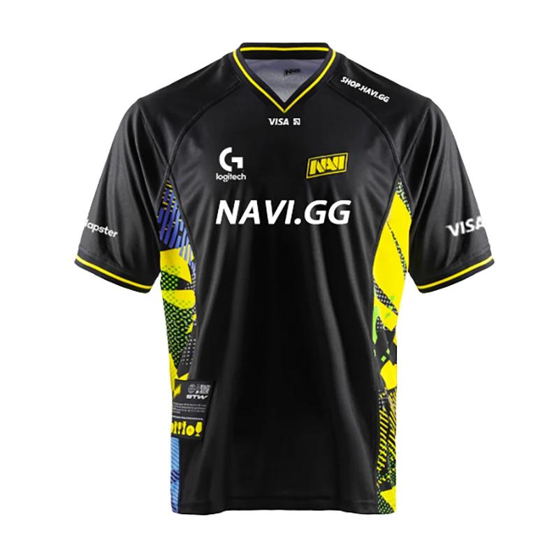 Maillot de jeu NAVI 2026 Pro Kit CS2 DOTA2, style joueur, pour fans hommes et femmes, T-shirt grande