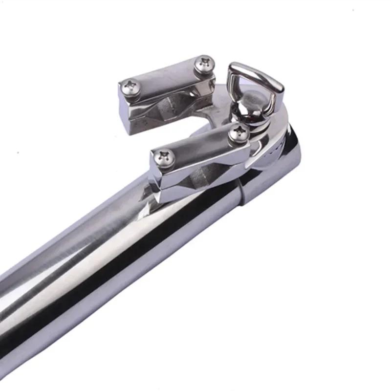 Support de canne à pêche pour bateau, acier inoxydable 316, à pince, dosette de canne à pêche pour y