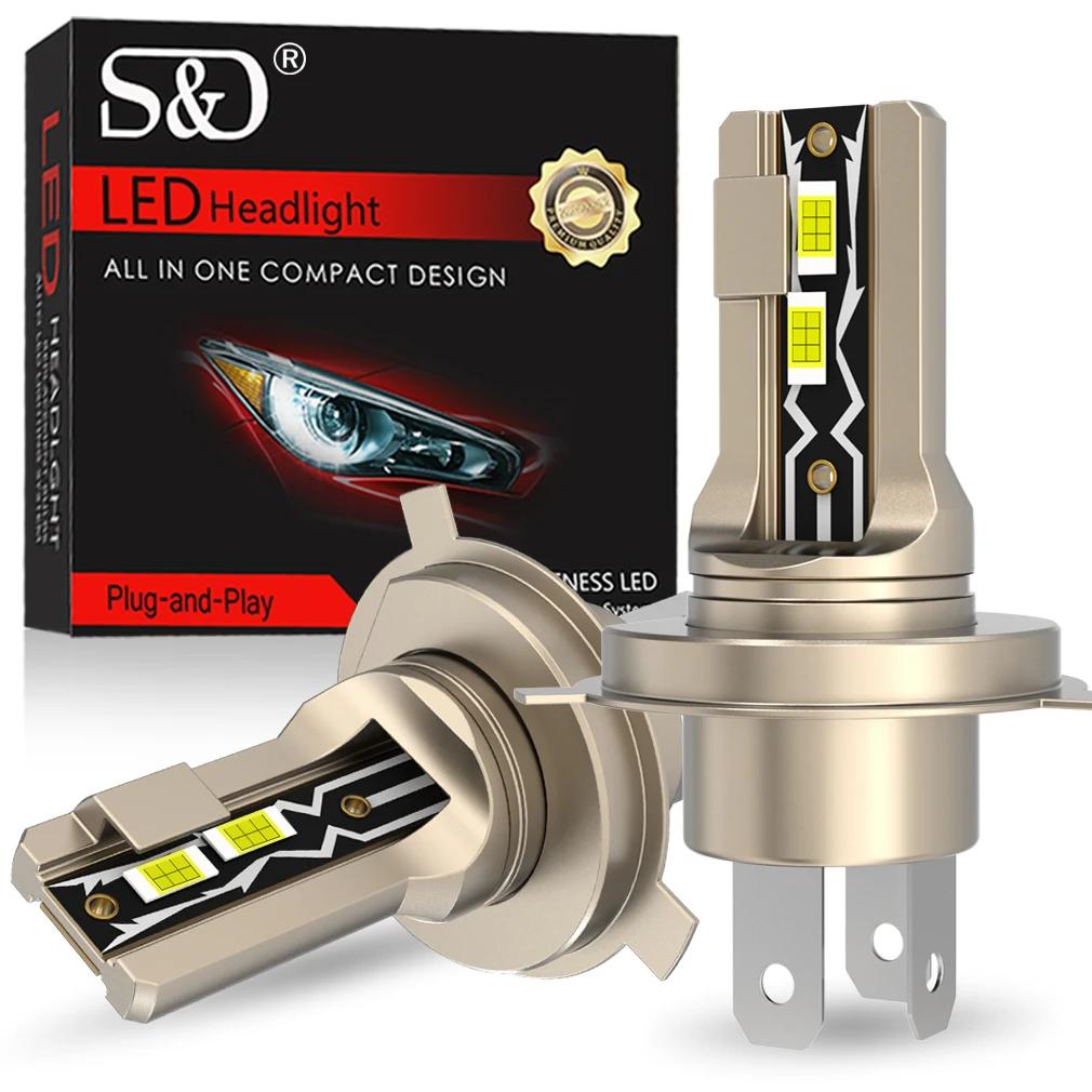 30000LM H4 phare Led Canbus Led H4 phare automatique Turbo LED H4 9003 ampoule de phare à faisceau h