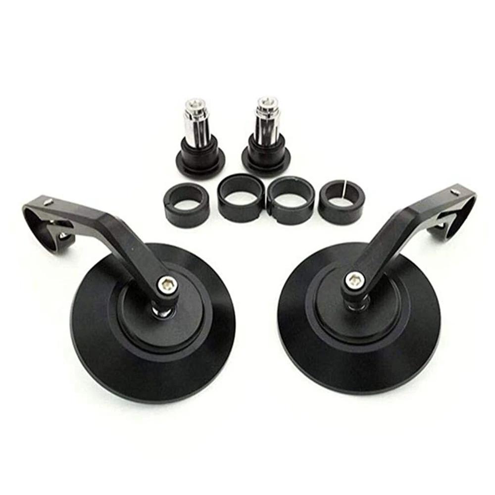 Rétroviseur de moto rond 7/8" CNC, pièces Cafe Racer, rétroviseur latéral de moto, rétroviseur de gu