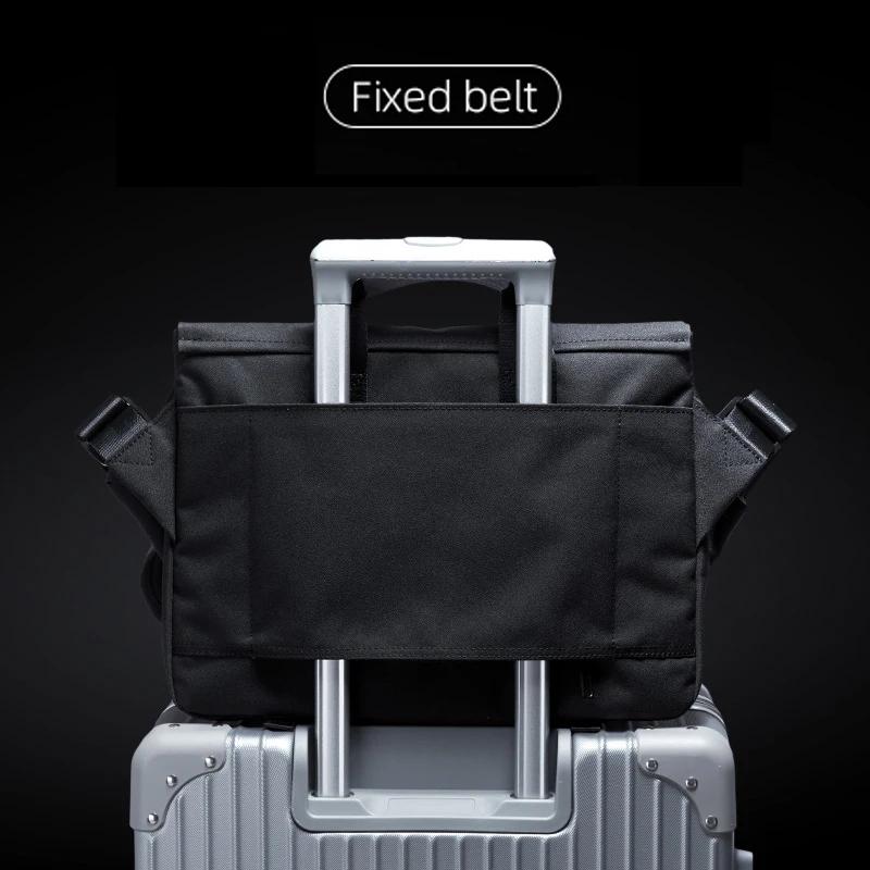 Sacs à main multicouches personnalisés de Style coréen pour hommes, sac à bandoulière étanche pour a