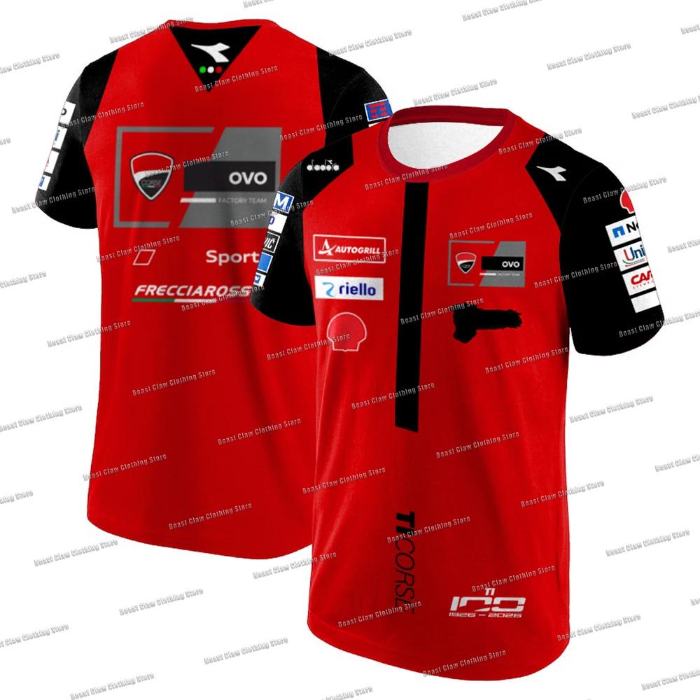 Nouveau T-shirt 2026 Francesco Bagnaia 63 Racing Team pour Hommes, Sport de Plein Air, Séchage Rapid