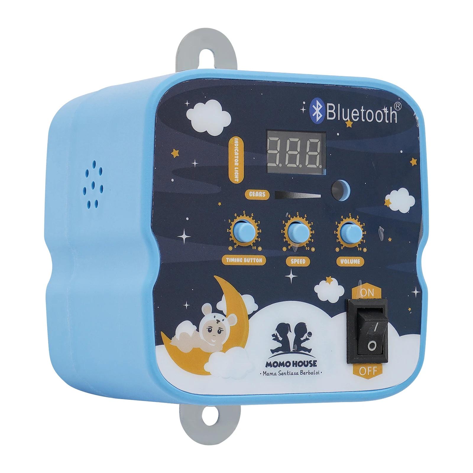 Balançoire Électrique pour Bébé, Portance Universelle 19kg, Bras Anti-Vibrations, Suspendue, Sûre, a