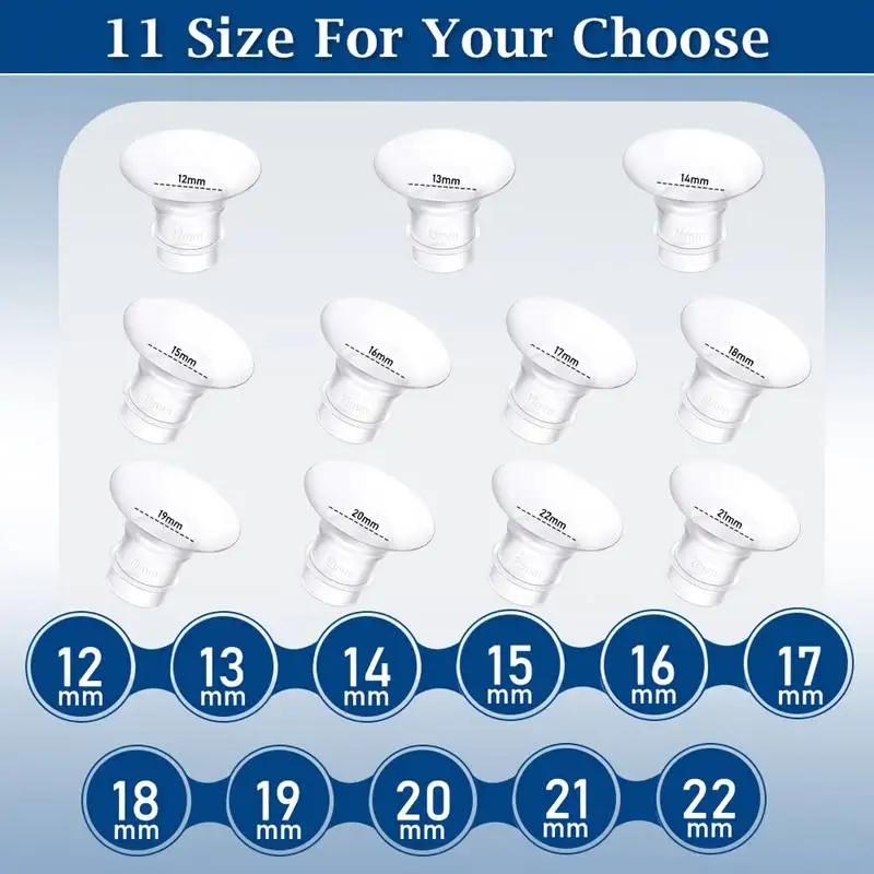 Kit de dimensionnement de bride de 11 tailles pour bride/bouclier de 24 mm de la plupart des pompes,