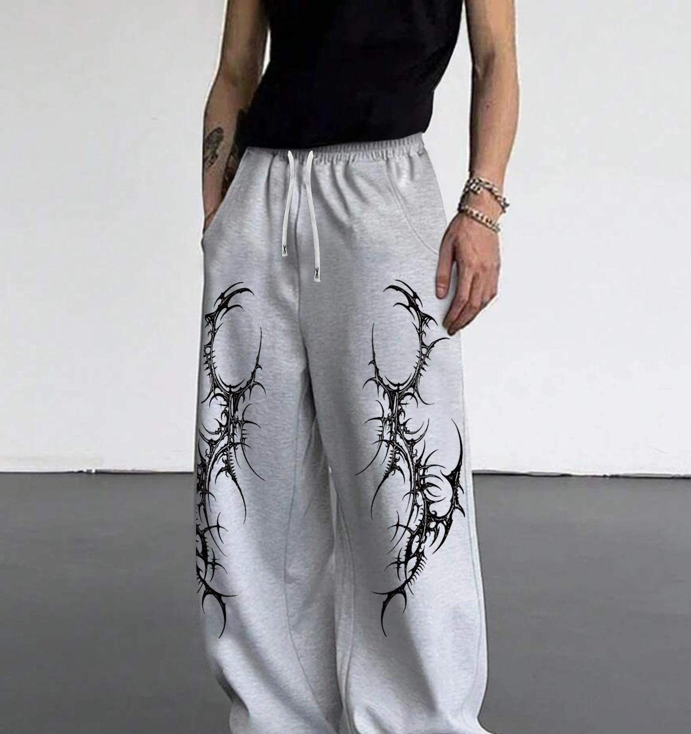 Nouveautés Mode Été 2026 : Pantalons Sport et Décontractés Imprimés 3D Style Gothique Rétro Hip-hop,