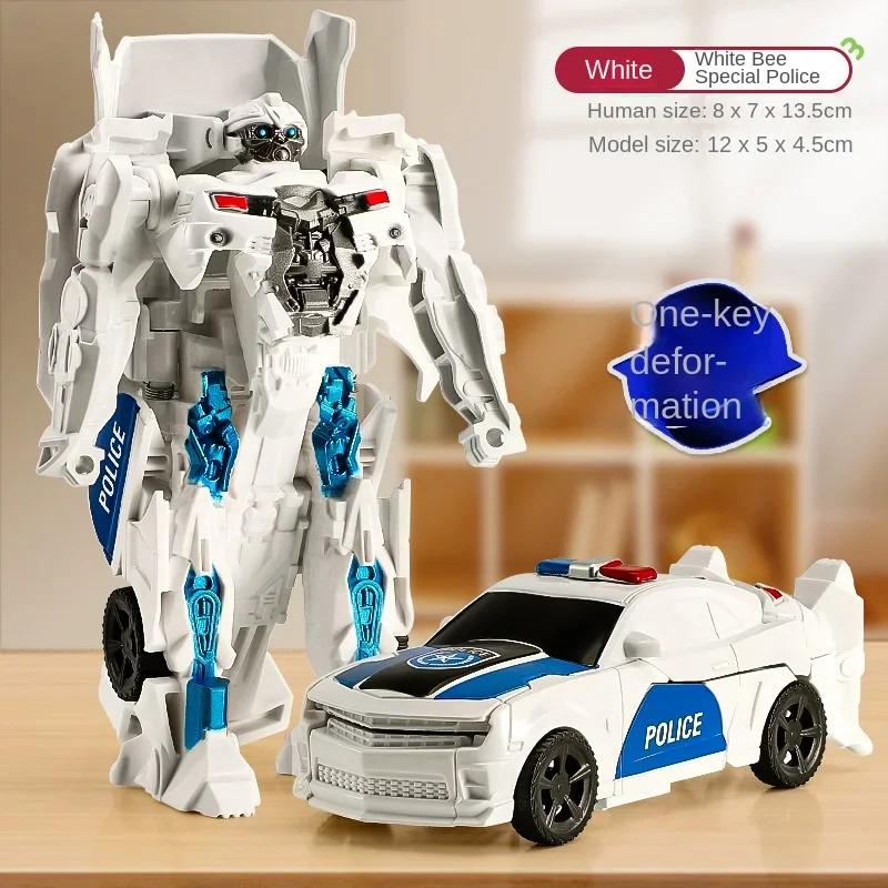 Transformation voiture Anime Robot modèle une étape déformation Robot jouet enfant Puzzle jouet défo