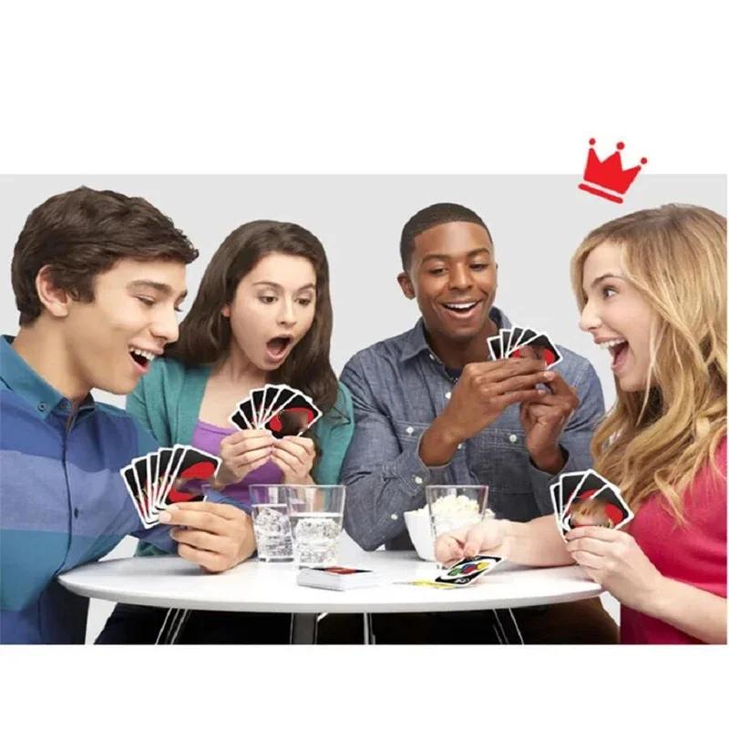 Nouvelle Phase 10 Kartenspiel, modèles de jouets multijoueurs amusants et amusants, carte de jeu de 