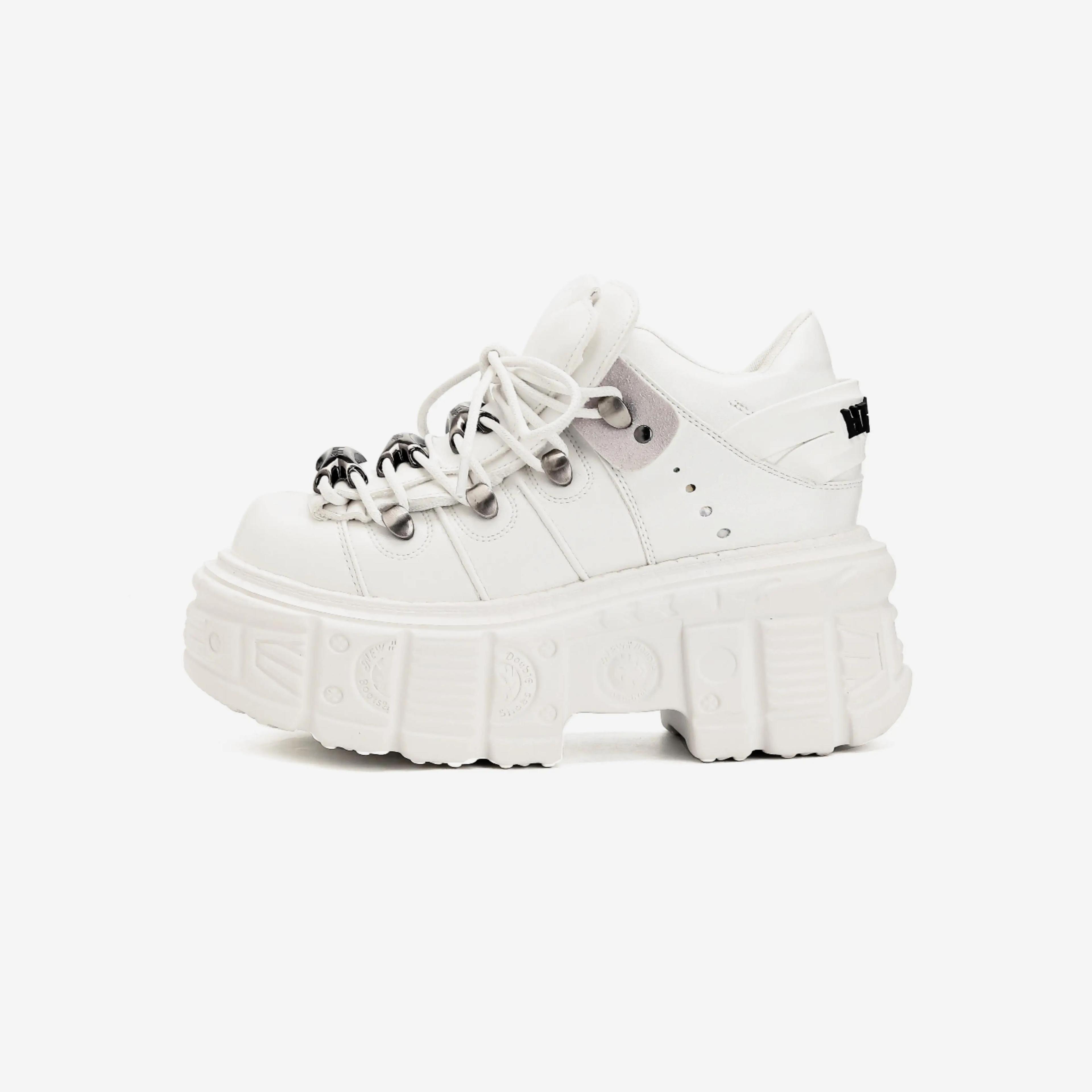 2026 gothique cheville Rock bottes femme baskets nouveau Style Punk femmes chaussures à lacets talon