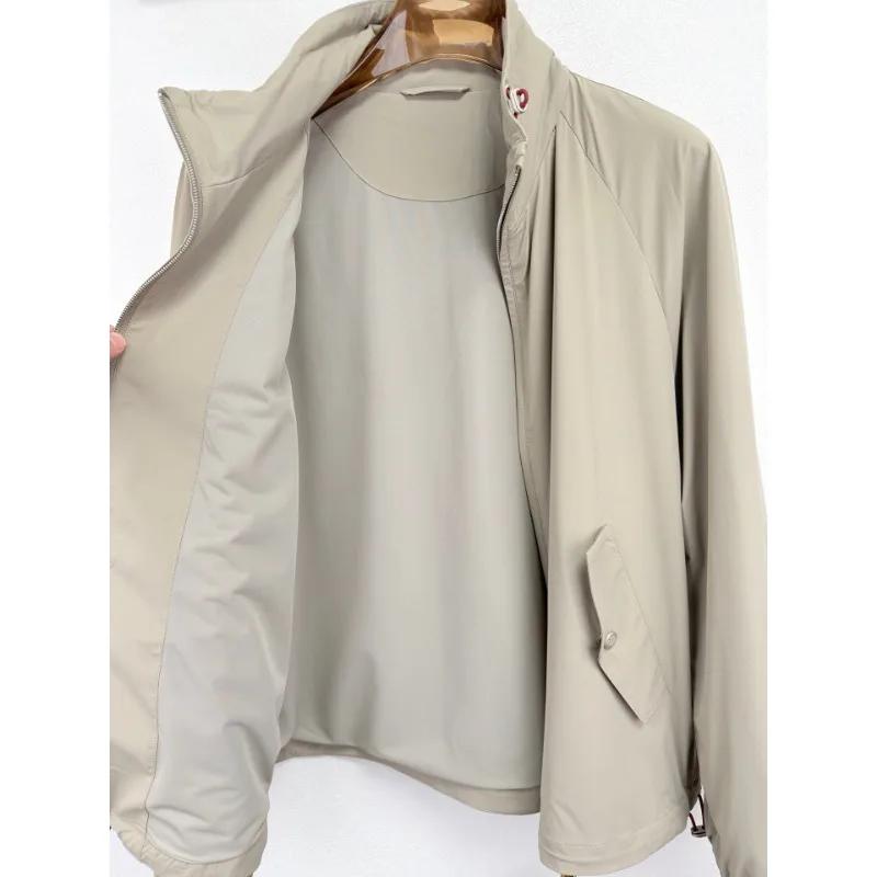 Nouvelle Veste Décontractée de Luxe pour Homme Printemps 2026, Coupe-Vent et Réutilisable
