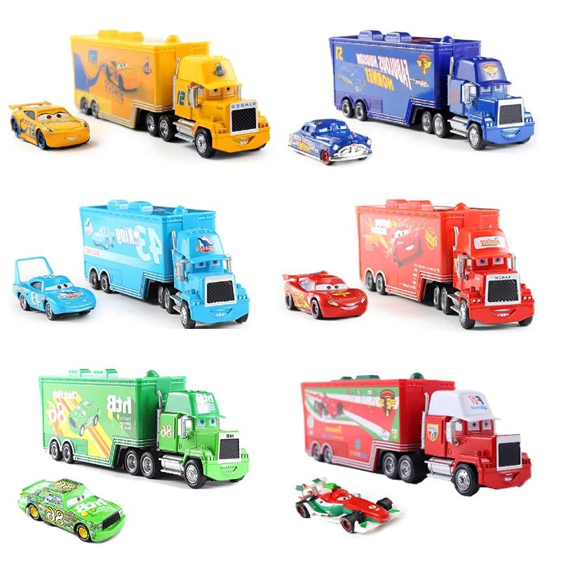 Voitures 2 Disney Pixar Racing 3 1, jouet Lightning McQueen Jackson Storm Chick Hicks Mack Truck Col